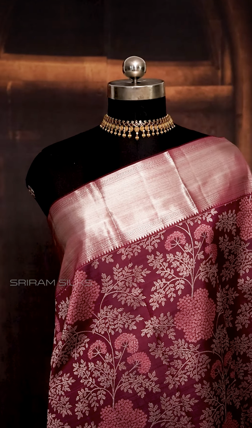 Pattani Silk Off White Saree